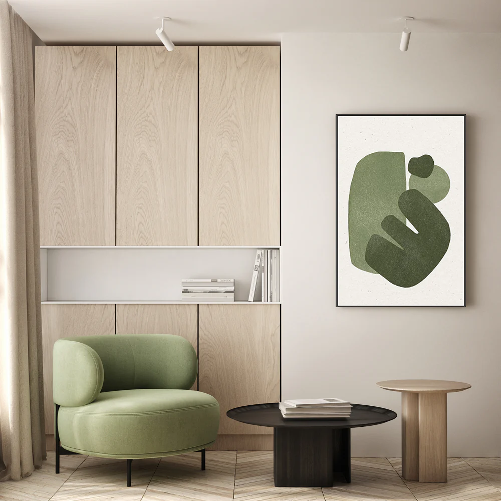 Modern Green Shapes - Image 7