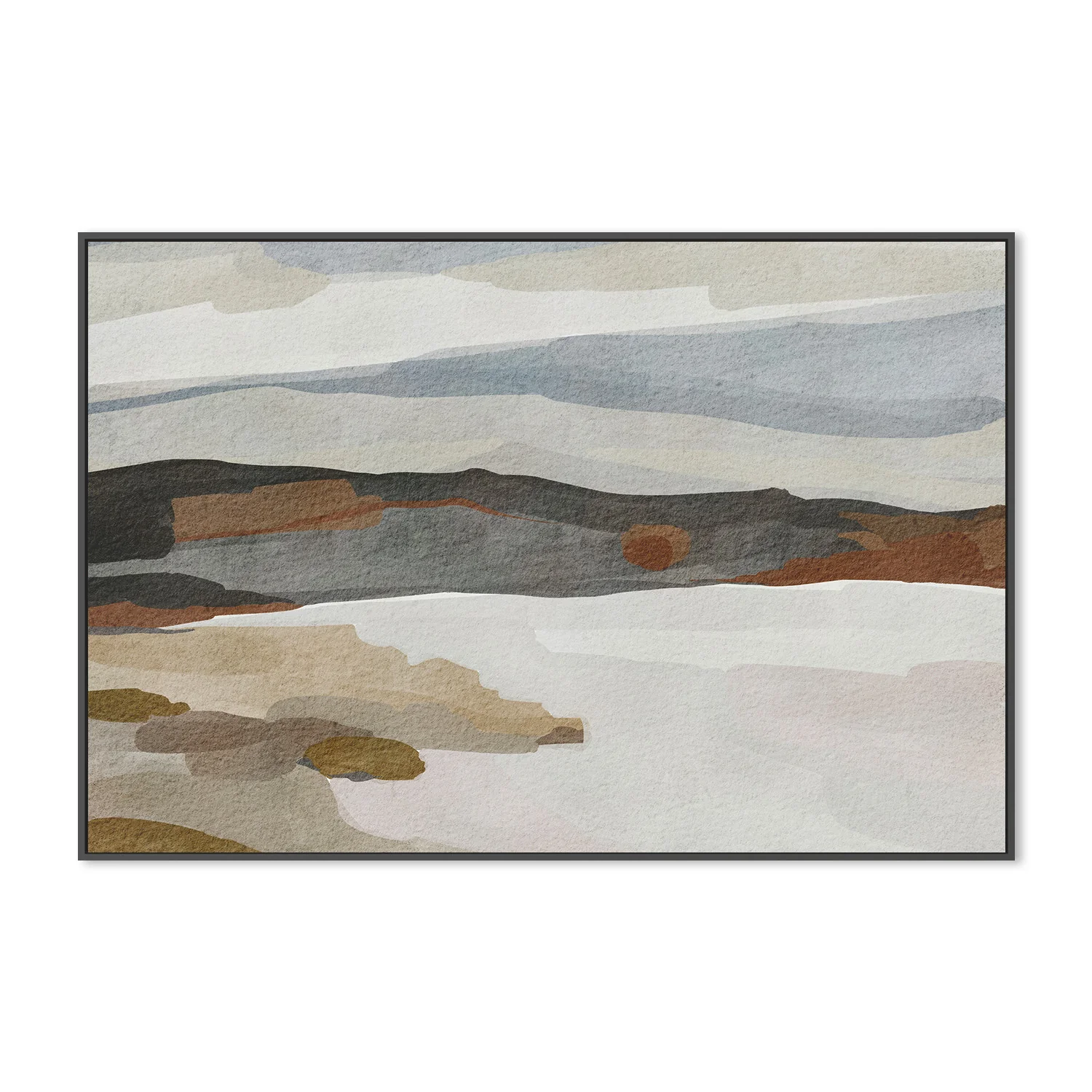 Monochrome Abstract Landscape - Image 3
