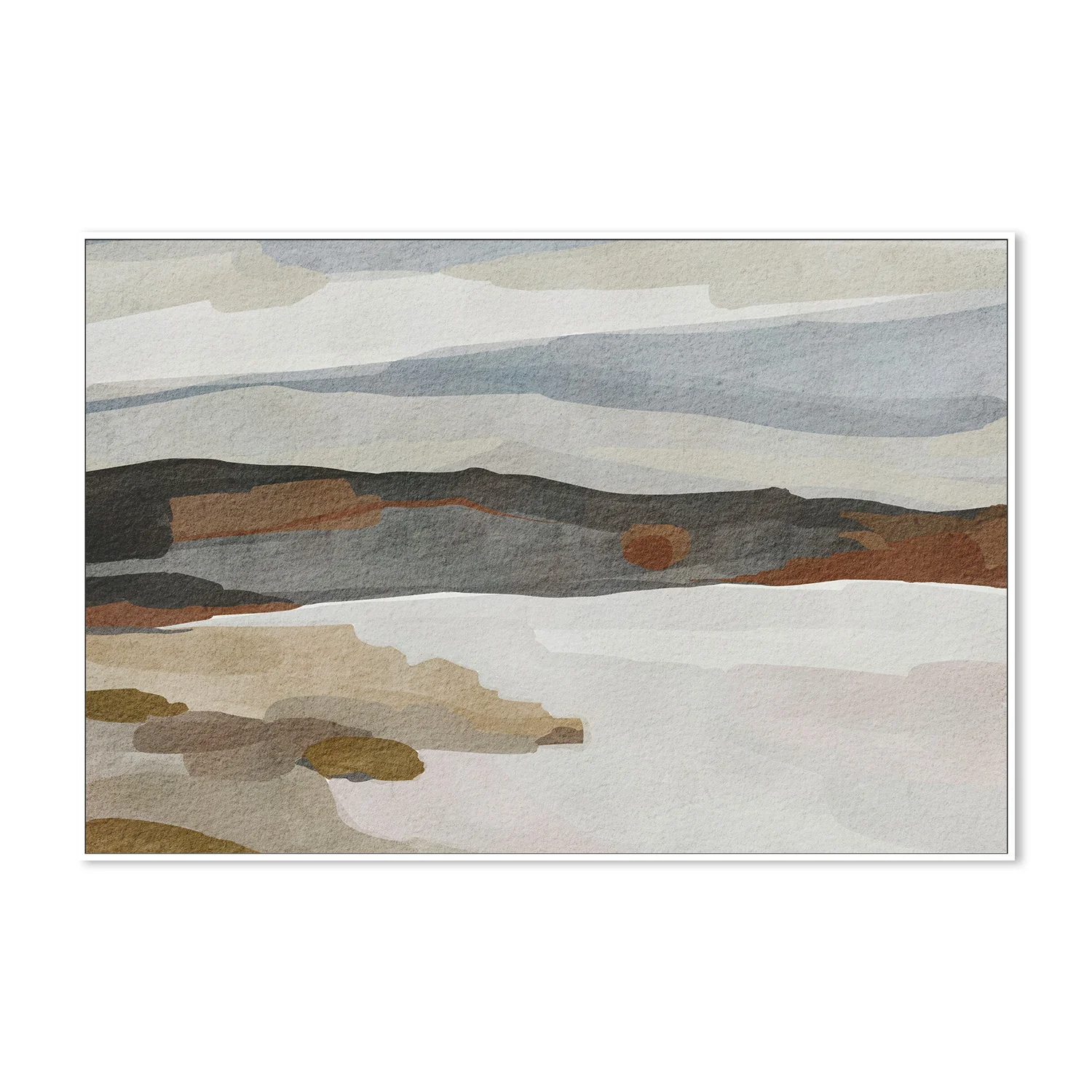 Monochrome Abstract Landscape - Image 5