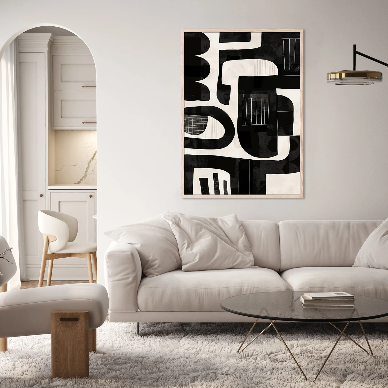Monochrome Abstract, Style B - Image 8