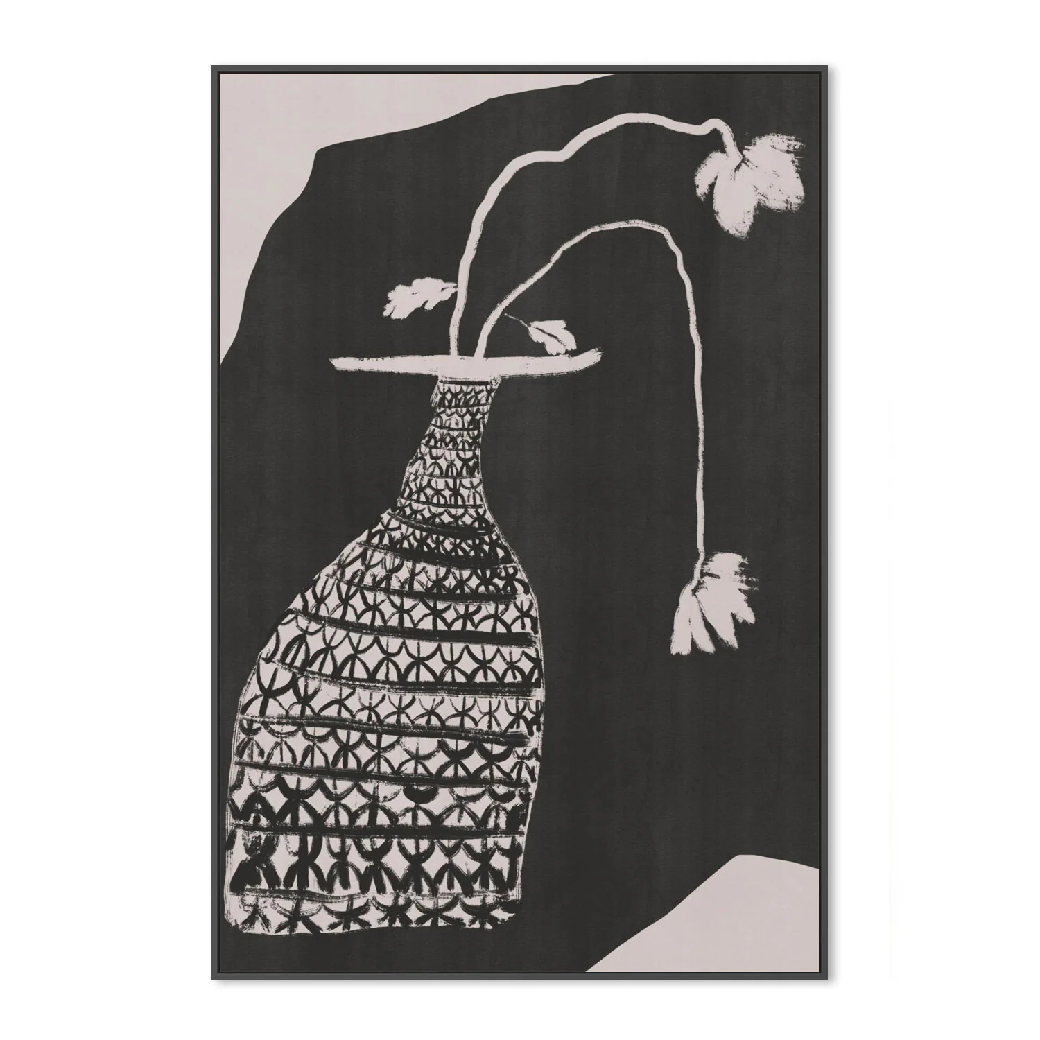 Monochrome Vase Still Life - Image 3