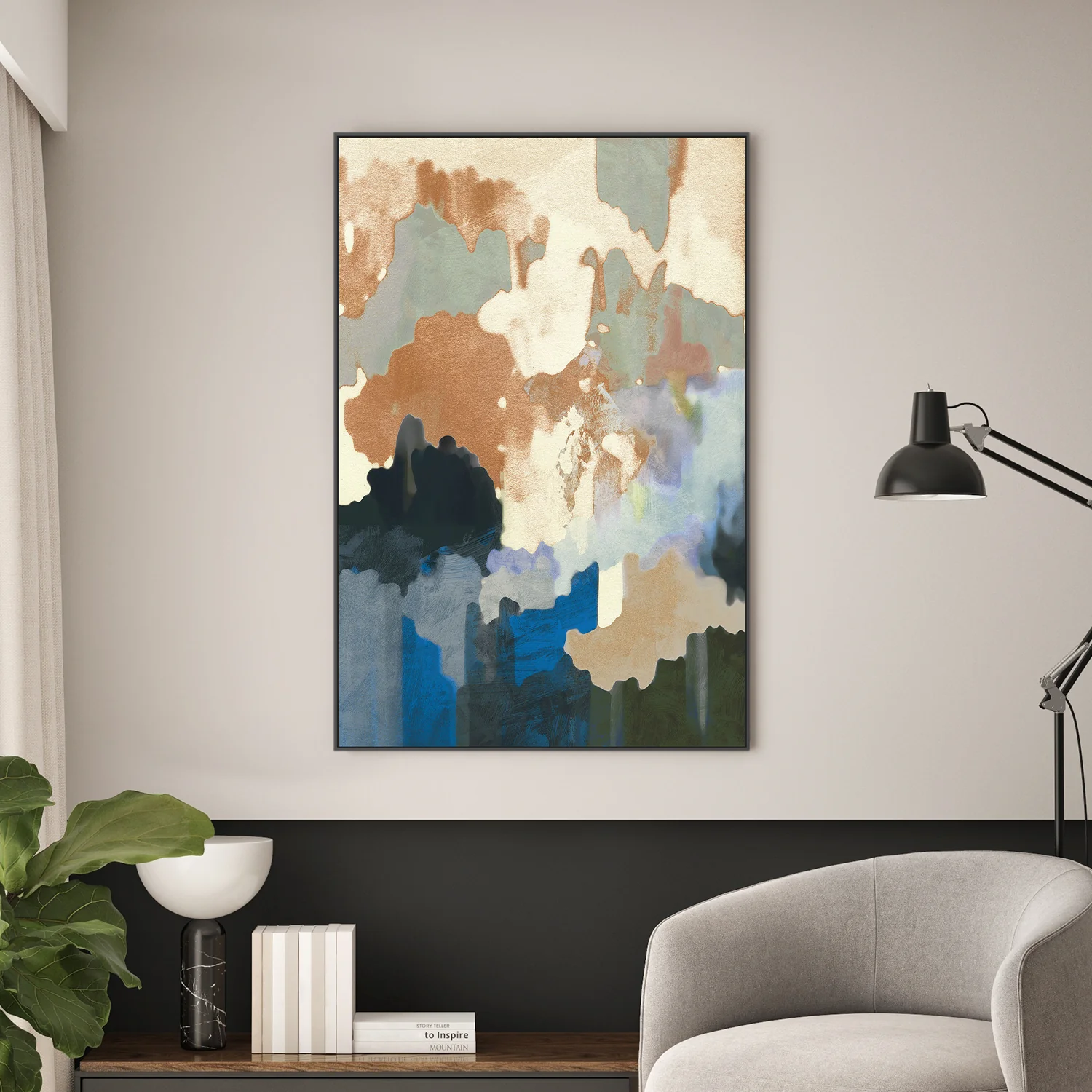 Mood, blue and brown - Image 2