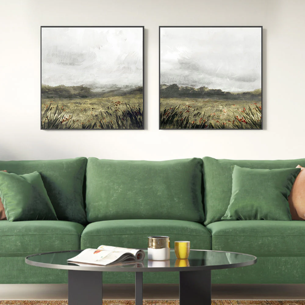 Moody Landscape, Style A & B, Set Of 2 - Image 2