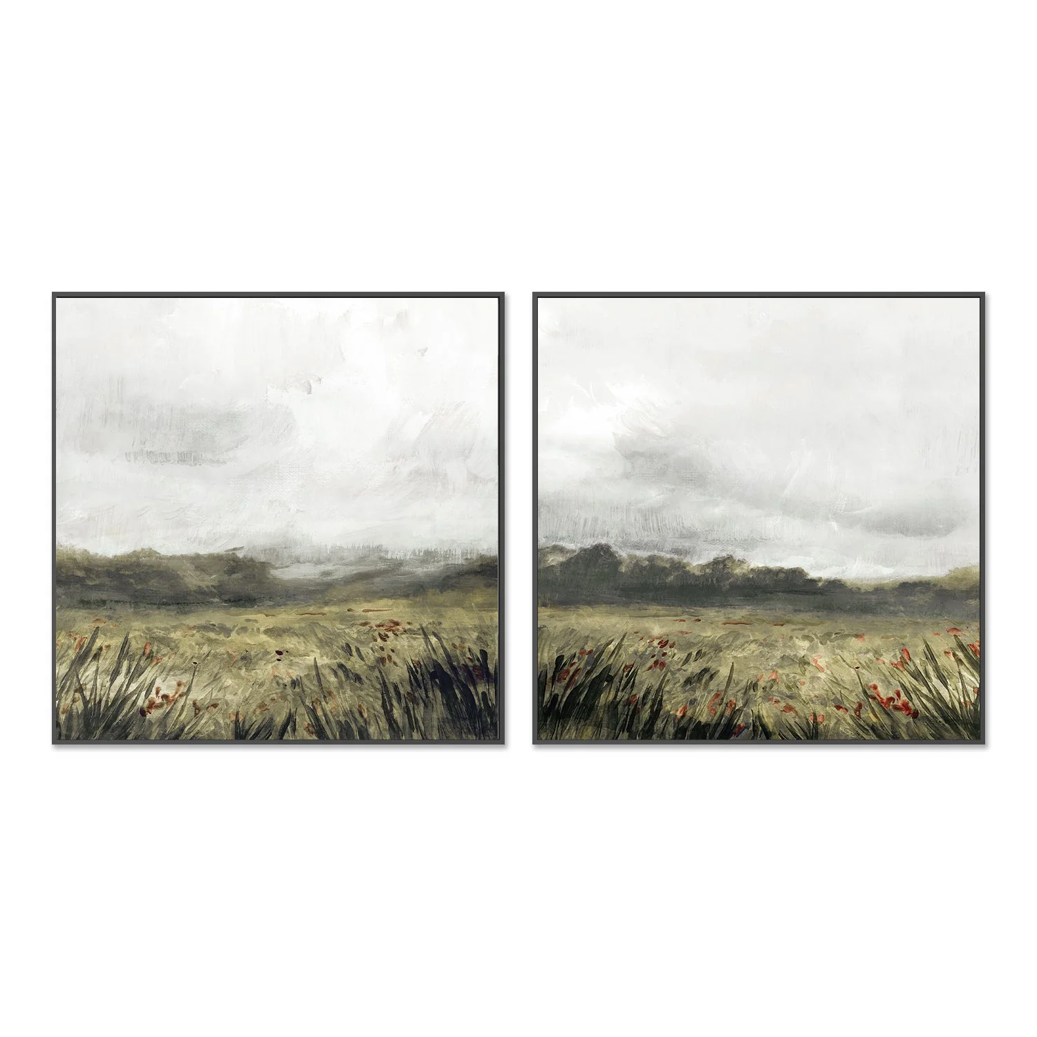 Moody Landscape, Style A & B, Set Of 2 - Image 3