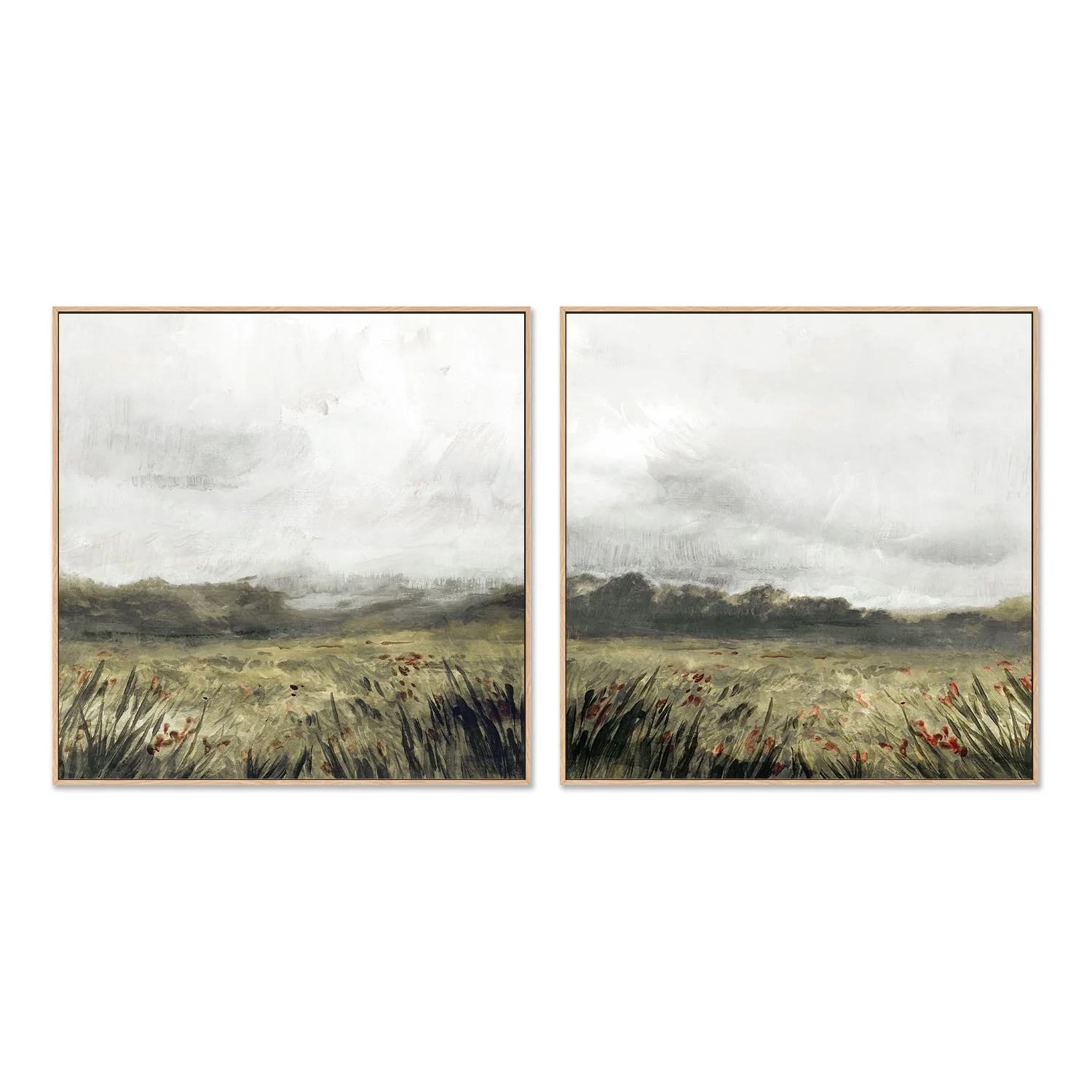 Moody Landscape, Style A & B, Set Of 2 - Image 4