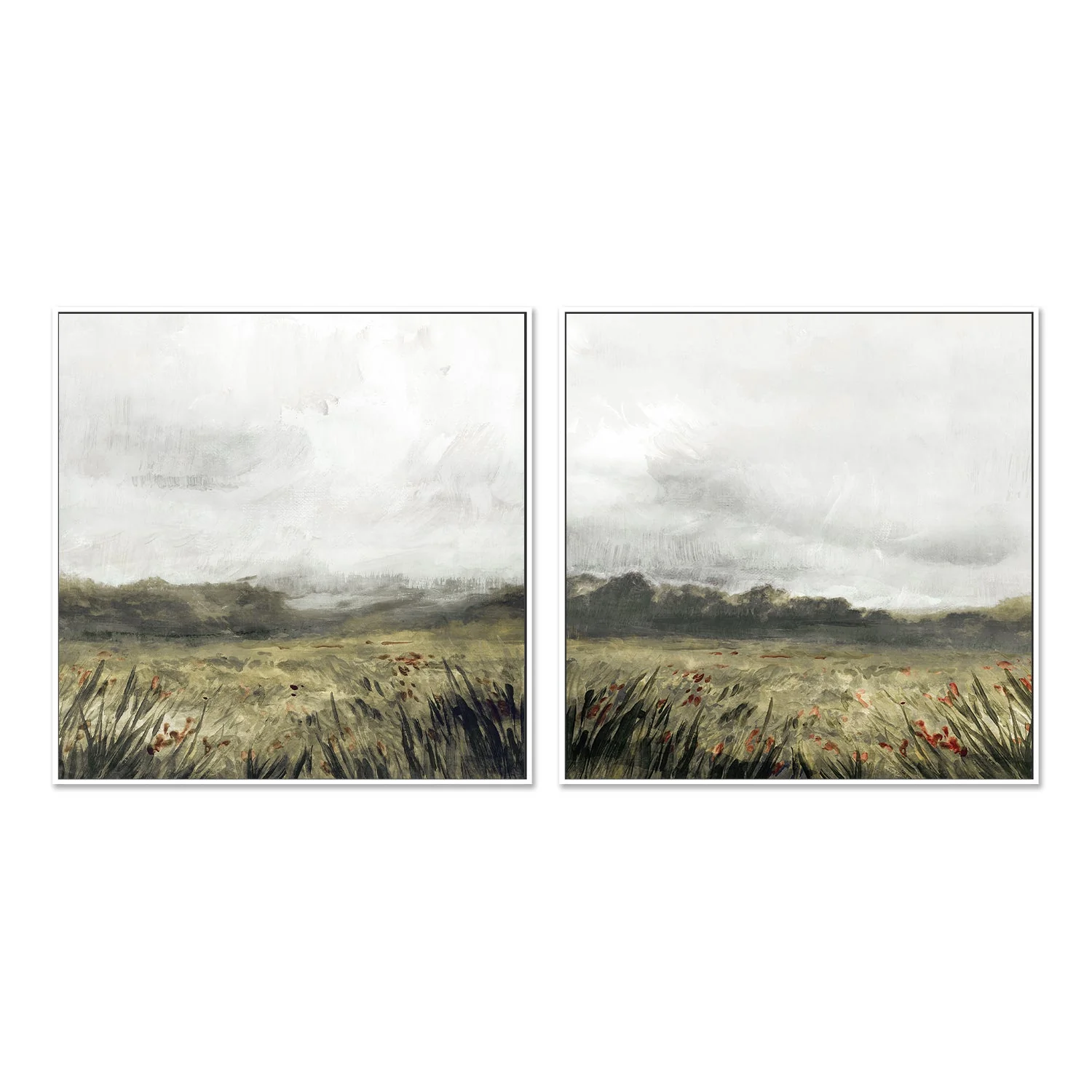 Moody Landscape, Style A & B, Set Of 2 - Image 5