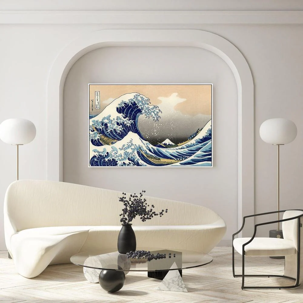 Mount Fuji Seen Below a Wave at Kanagawa - Image 6