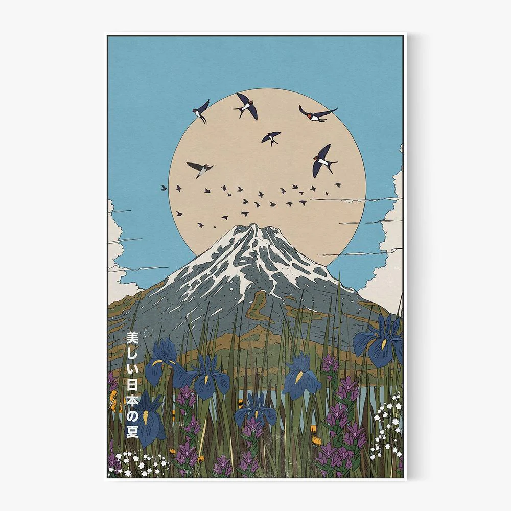 Mount Fuji Summer Swallows - Image 5