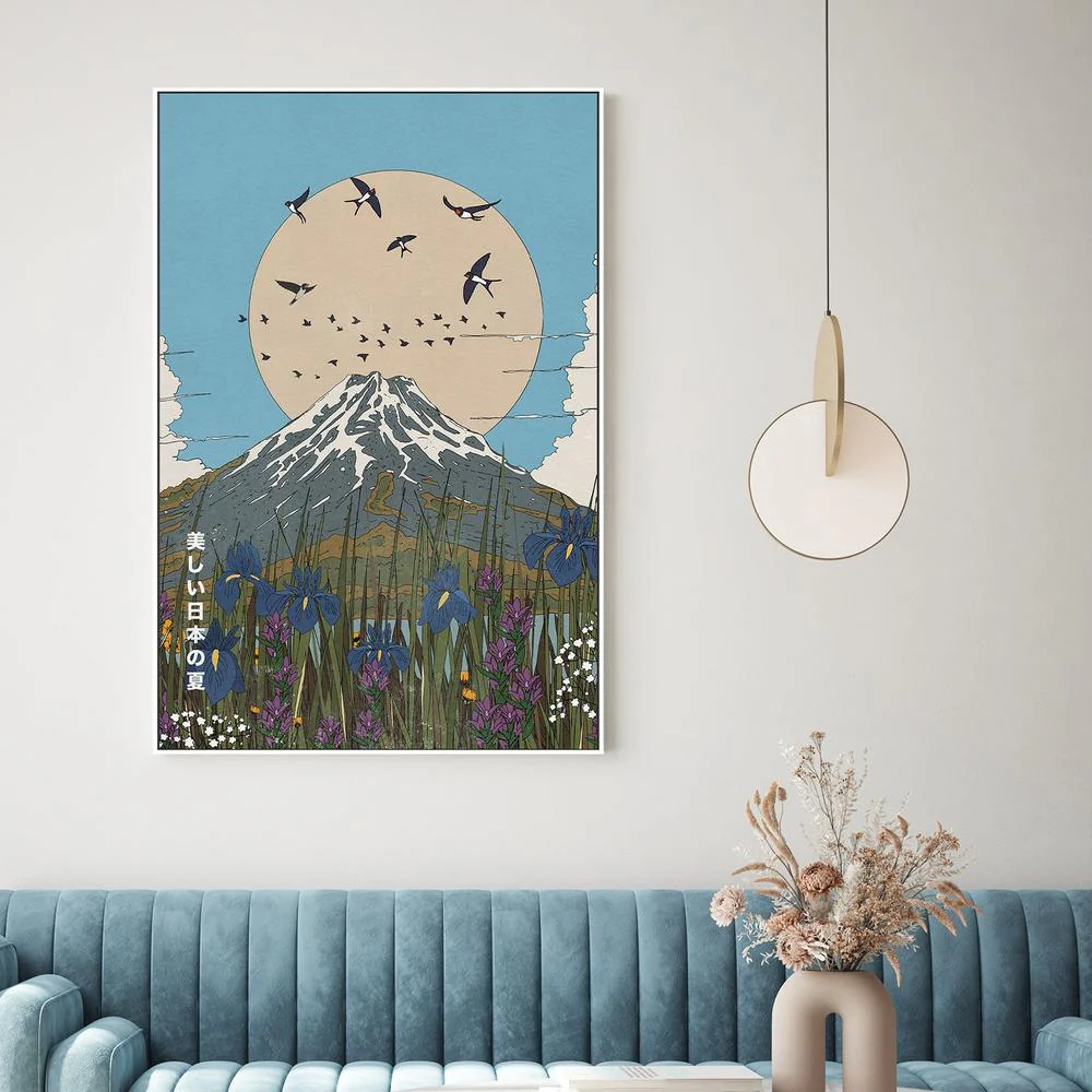 Mount Fuji Summer Swallows - Image 7
