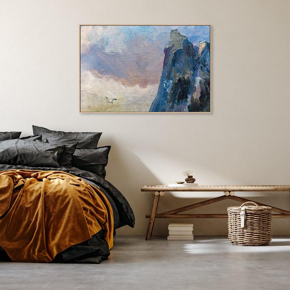 Mountain Peak , Hand-painted Canvas - Image 8