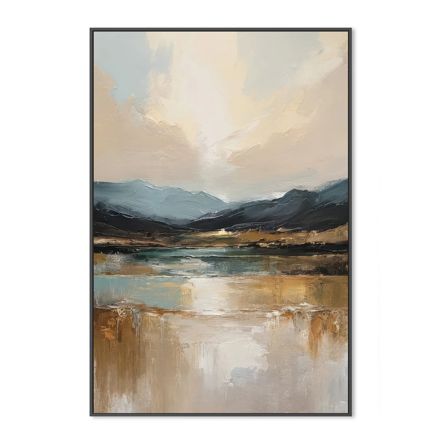 mountain valley at dawn - Image 3