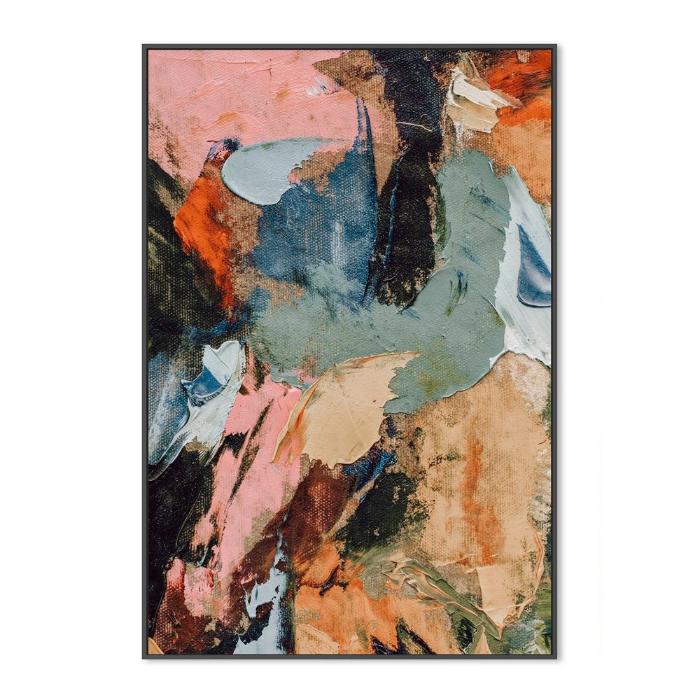 Multicoloured Madness, Style B, Hand-Painted Canvas - Image 3