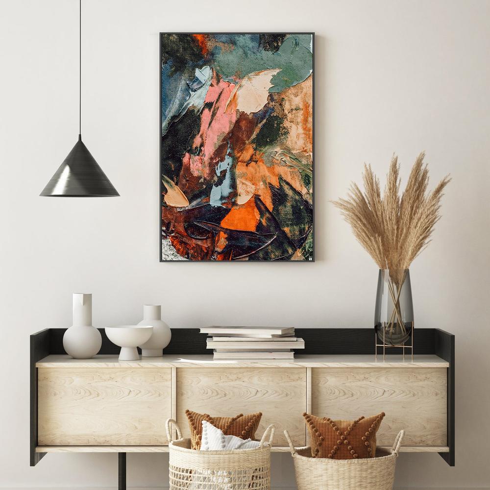 Multicoloured Madness, Style C, Hand-Painted Canvas - Image 2
