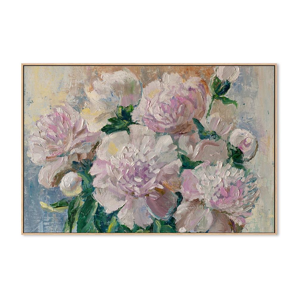 Muted Bouquet, Hand-Painted Canvas - Image 4