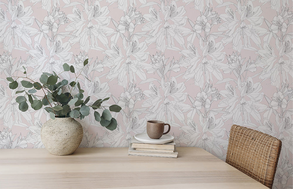 Muted Pink Flower - Image 2