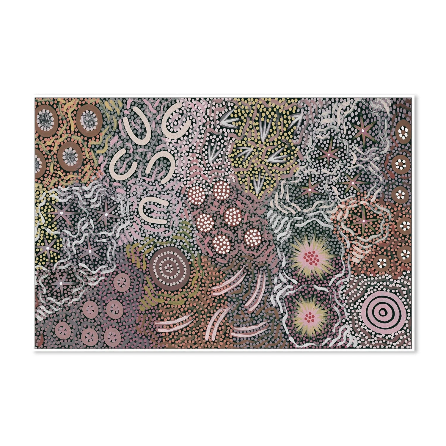 My Great Great Grandmothers Land, Style C , Dark Pastel Tone - Image 5