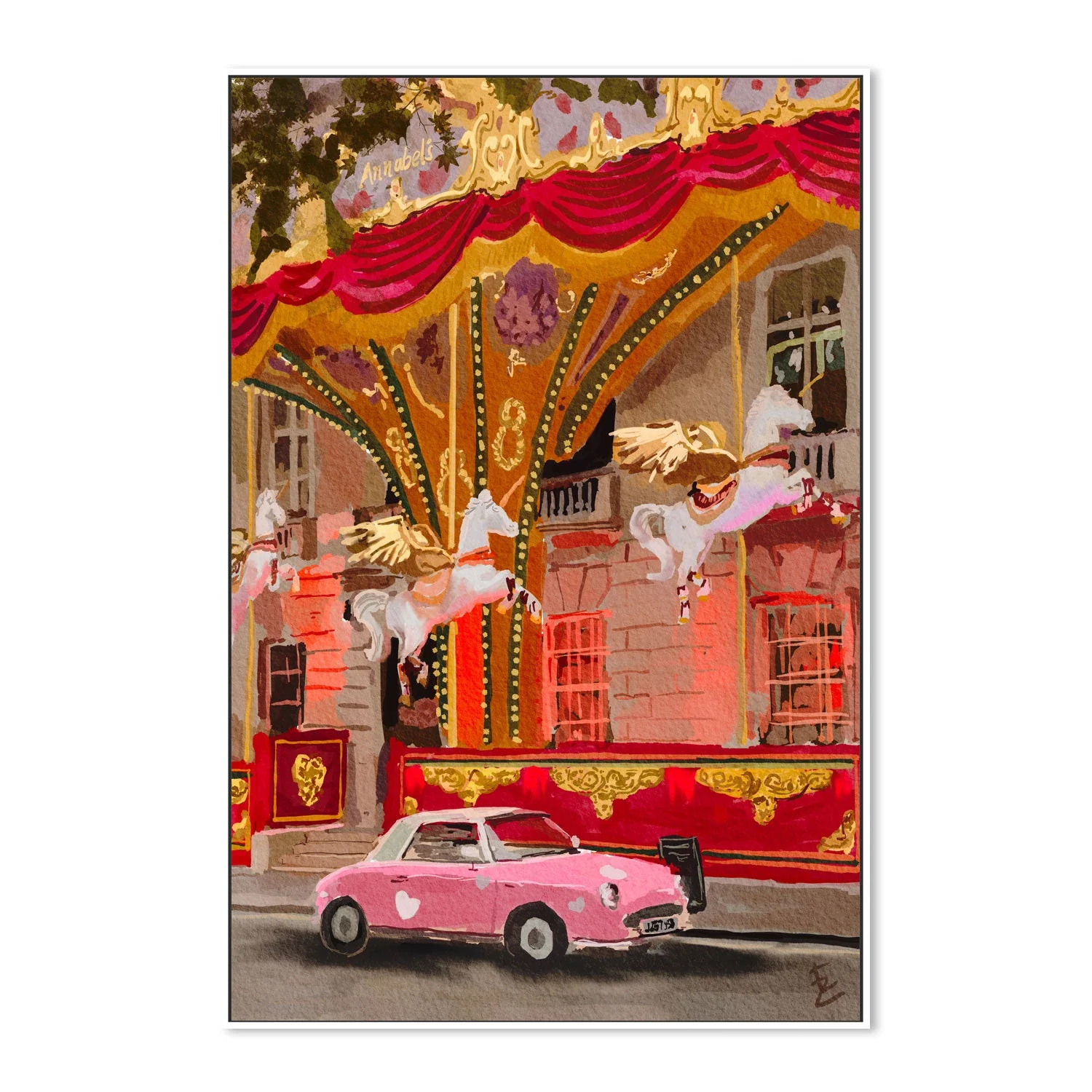 My Pink Annabels Car - Image 5