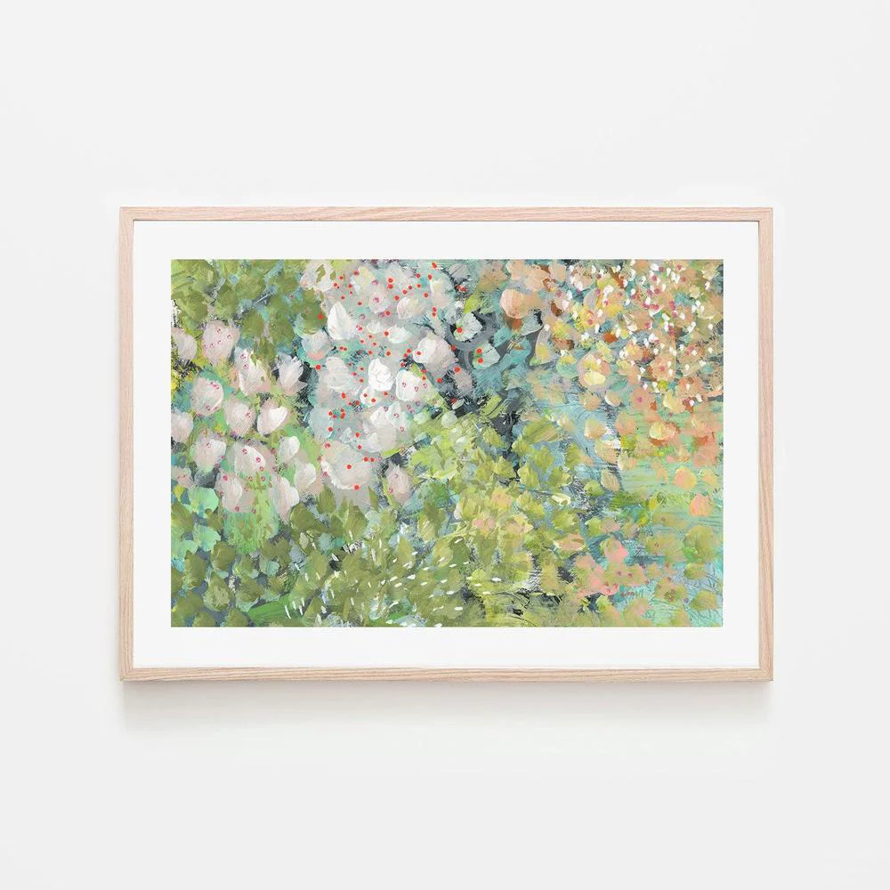 Nanas Garden , Hand-painted Canvas - Image 6