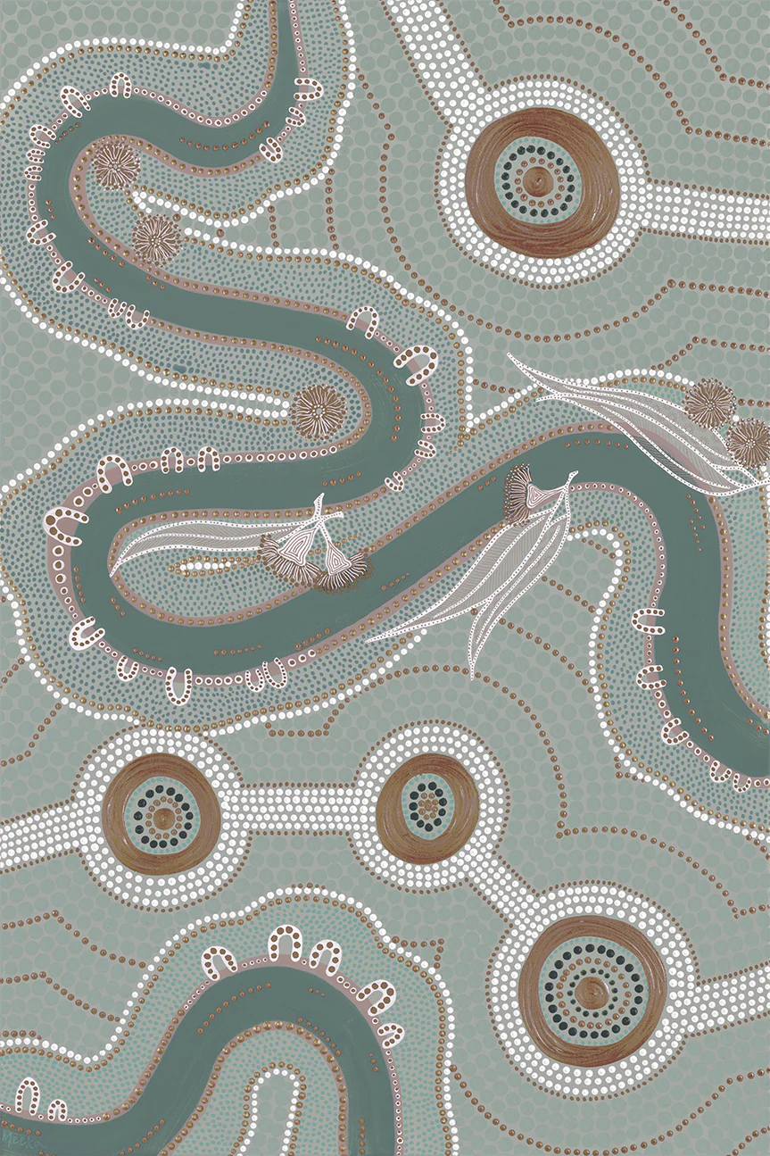 Native Journey, Dusty Green Tone