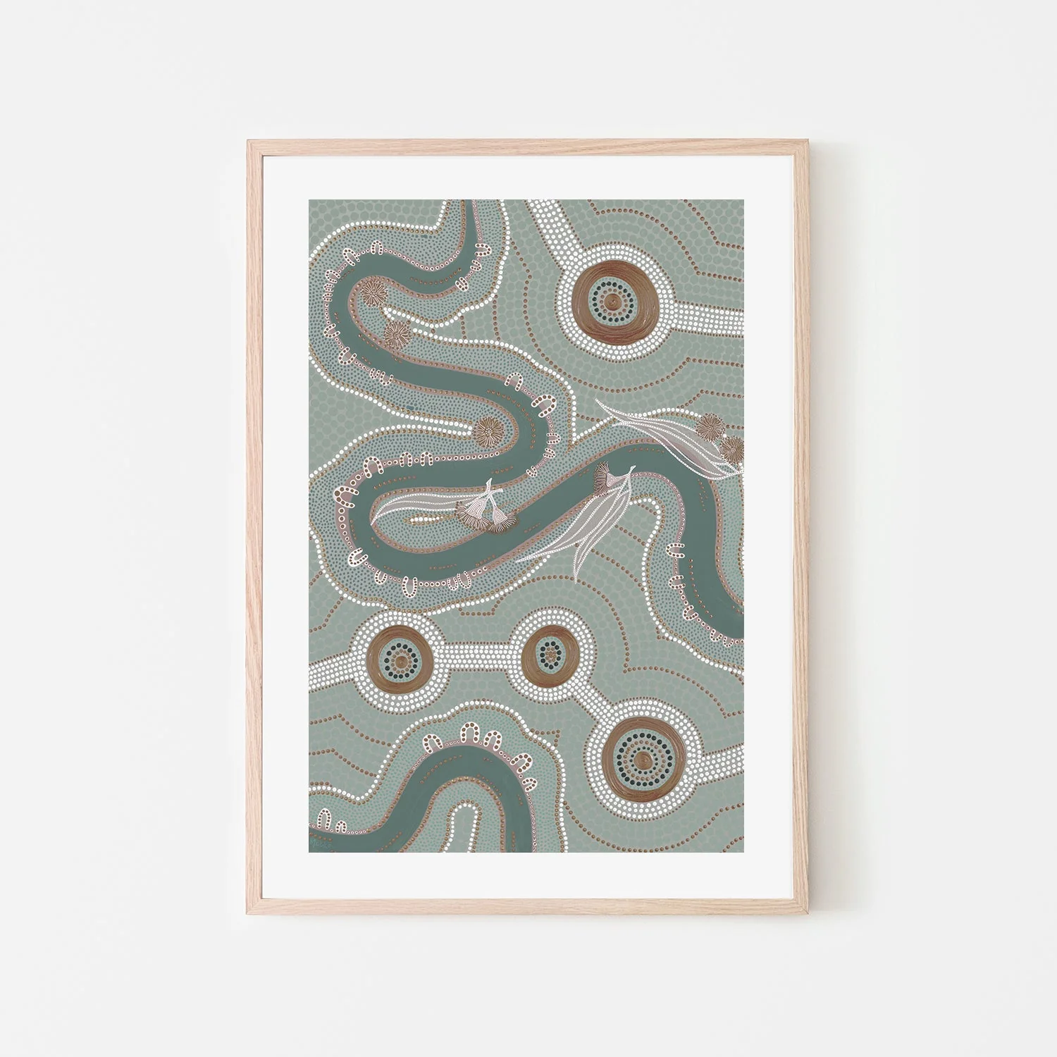 Native Journey, Dusty Green Tone - Image 6