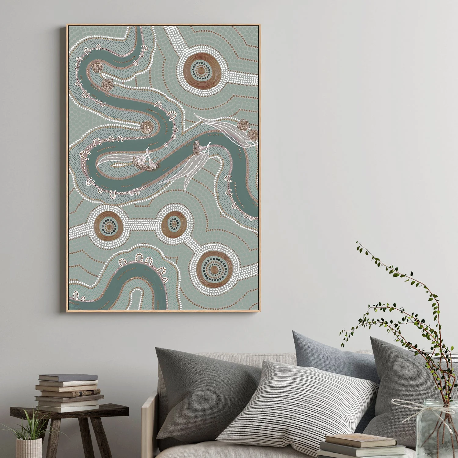 Native Journey, Dusty Green Tone - Image 7