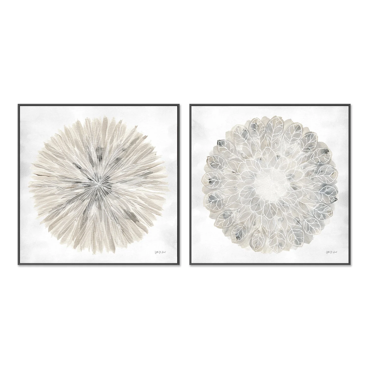 Natures Pinwheel, Style A & B, Set Of 2 - Image 3