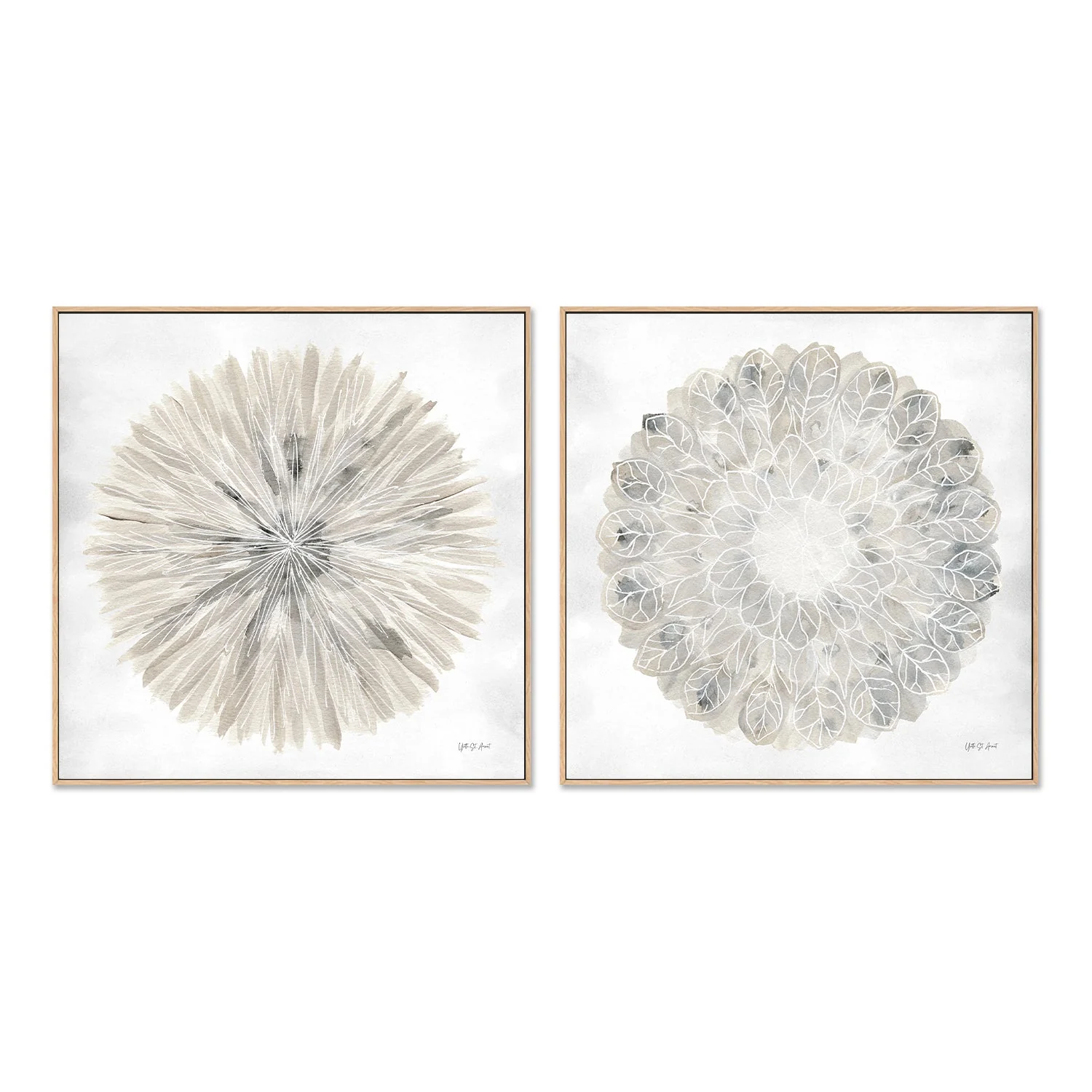 Natures Pinwheel, Style A & B, Set Of 2 - Image 4