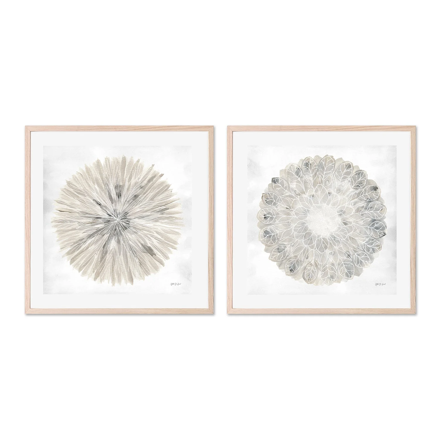 Natures Pinwheel, Style A & B, Set Of 2 - Image 6
