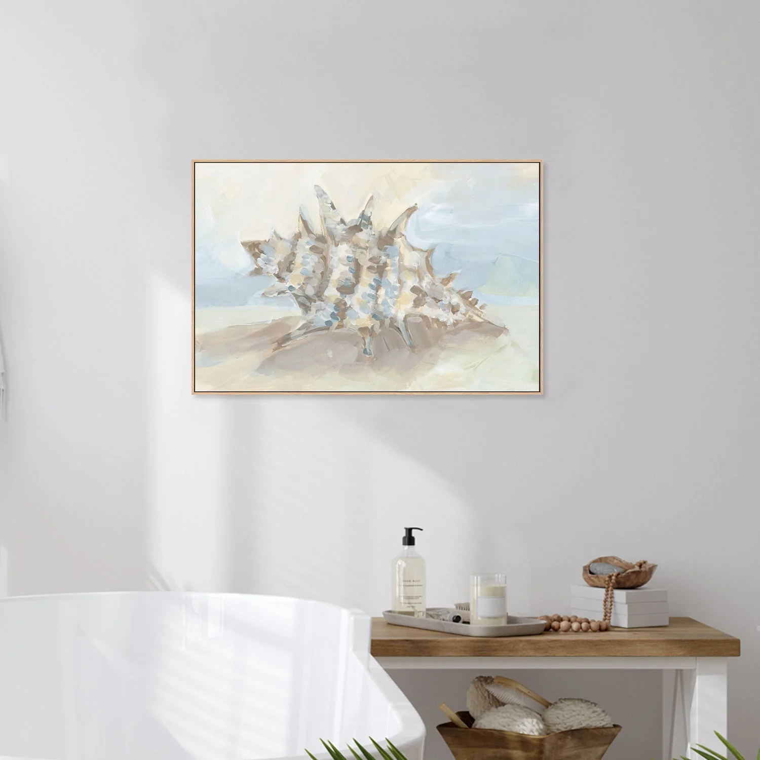 Neutral Coastal Seashell , Style B - Image 2