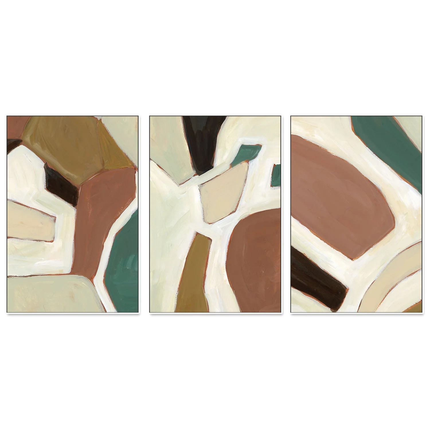Neutral Geometry, Style A, B & C, Set Of 3 - Image 5