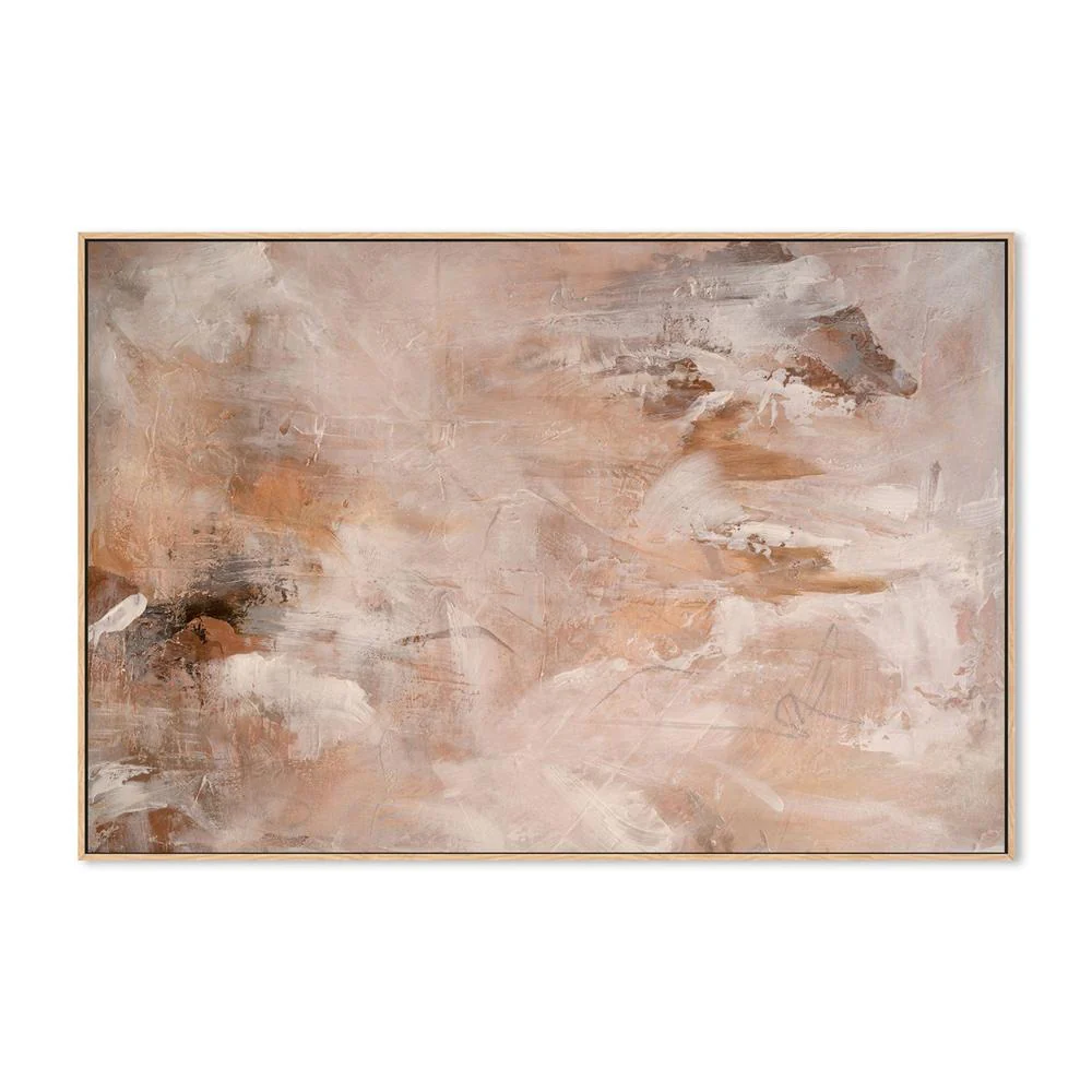 Neutral Notions, Hand-Painted Canvas - Image 4