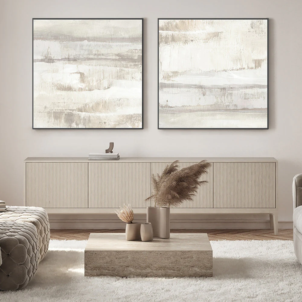 Neutral Texture, Style C & D, Set Of 2 - Image 2