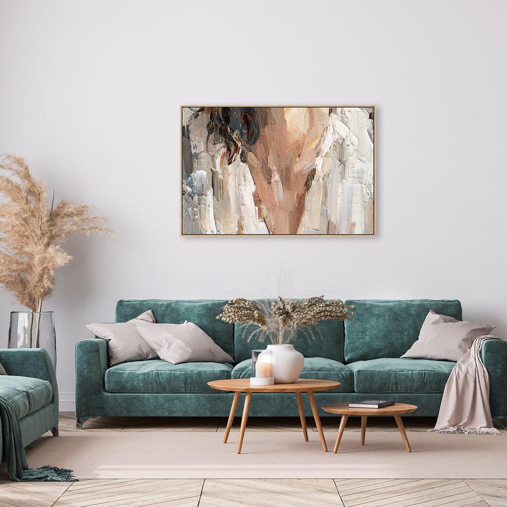 Nude Interlude , Hand-painted Canvas - Image 6