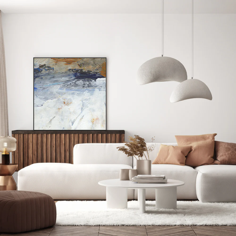Ocean Breeze , Hand-Painted Canvas - Image 7