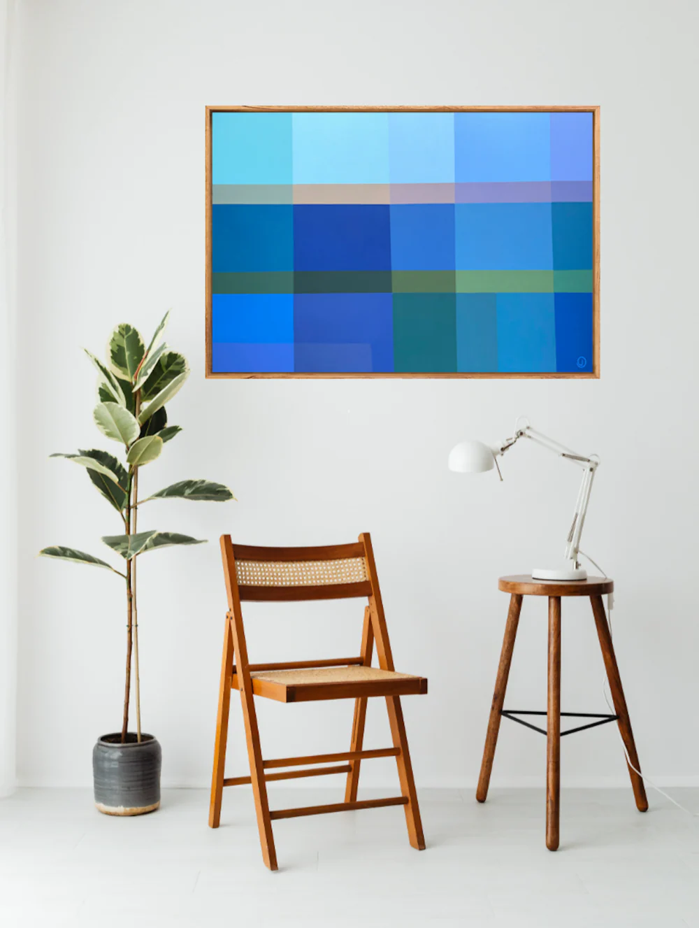 Ocean Promenade, Original Hand-Painted Canvas By Charlotte De Pace - Image 6