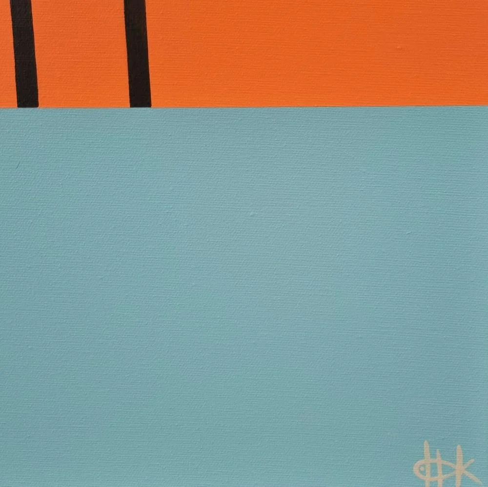 Oceanside #5, Original Hand-Painted Canvas By Michelle Jirsensky - Image 5