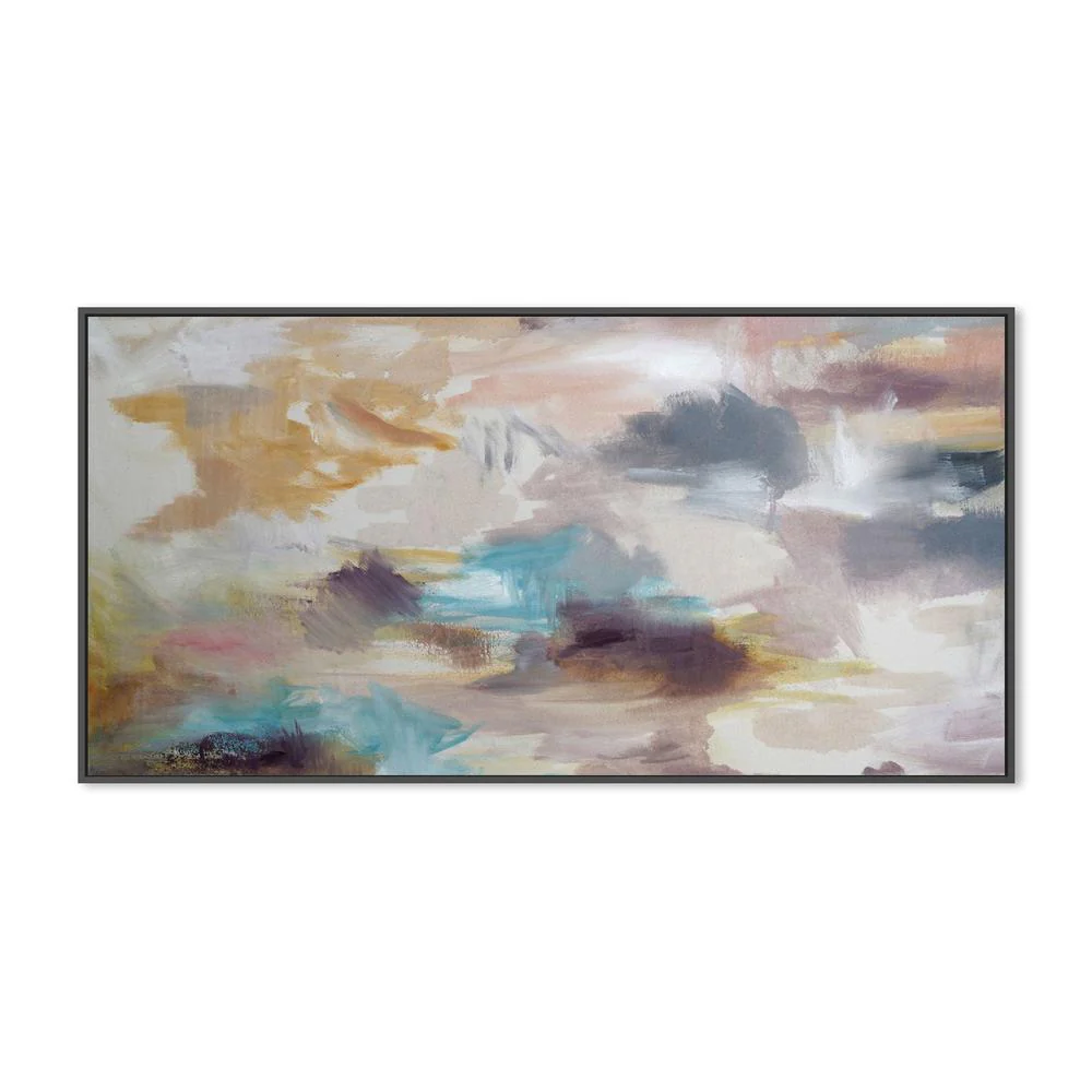 Ominous Clouds, Style B, Hand-Painted Canvas - Image 3
