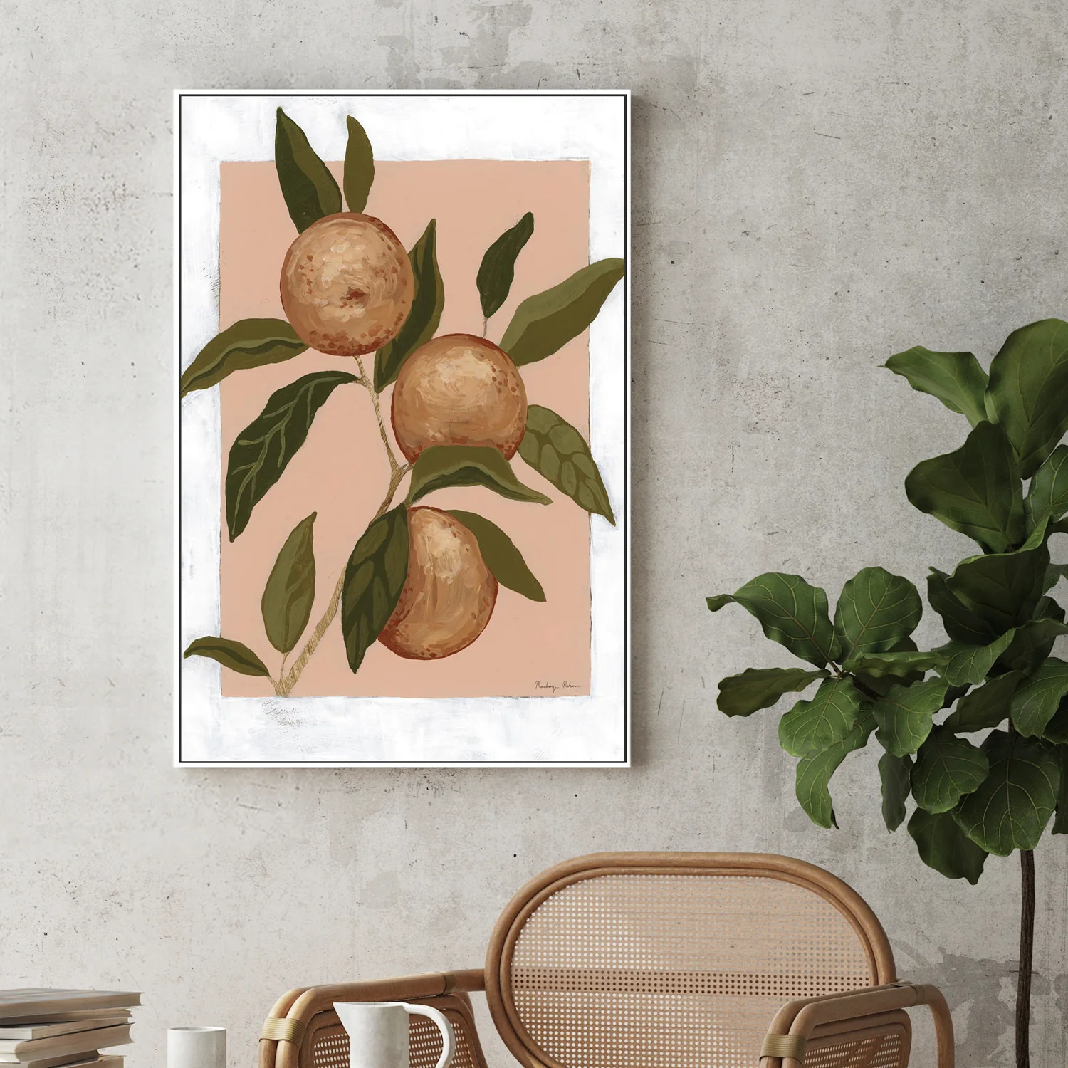 Orange Study, Style B - Image 2