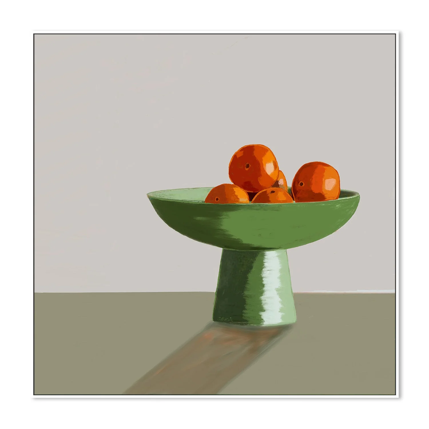 Oranges Green Bowl, Style B - Image 4