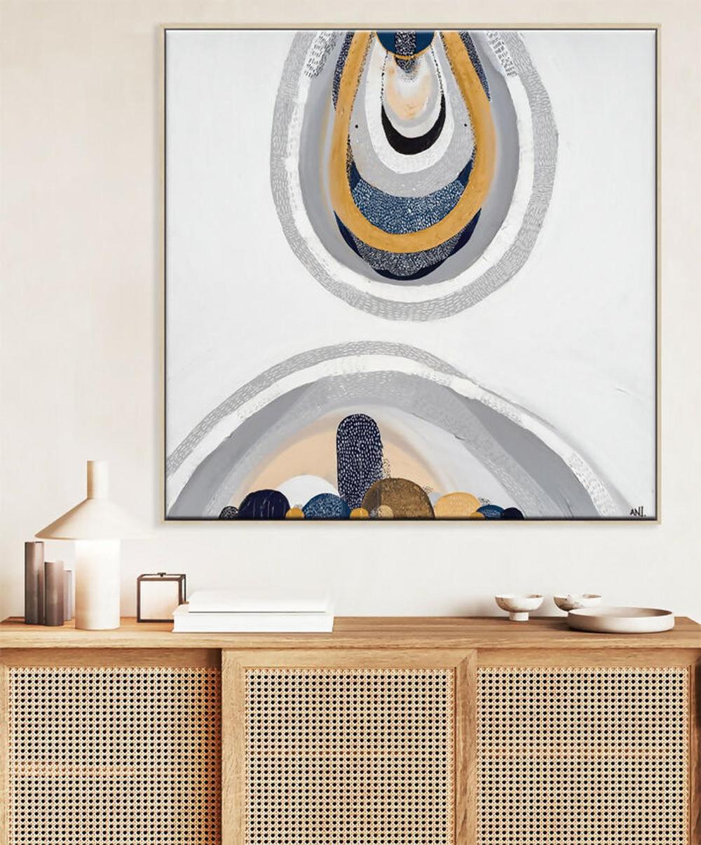 Outback By The Sea, Original Hand-Painted Canvas By Ani Ipradjian - Image 2