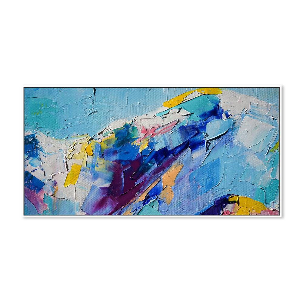 Over The Hill , Hand-painted Canvas - Image 5