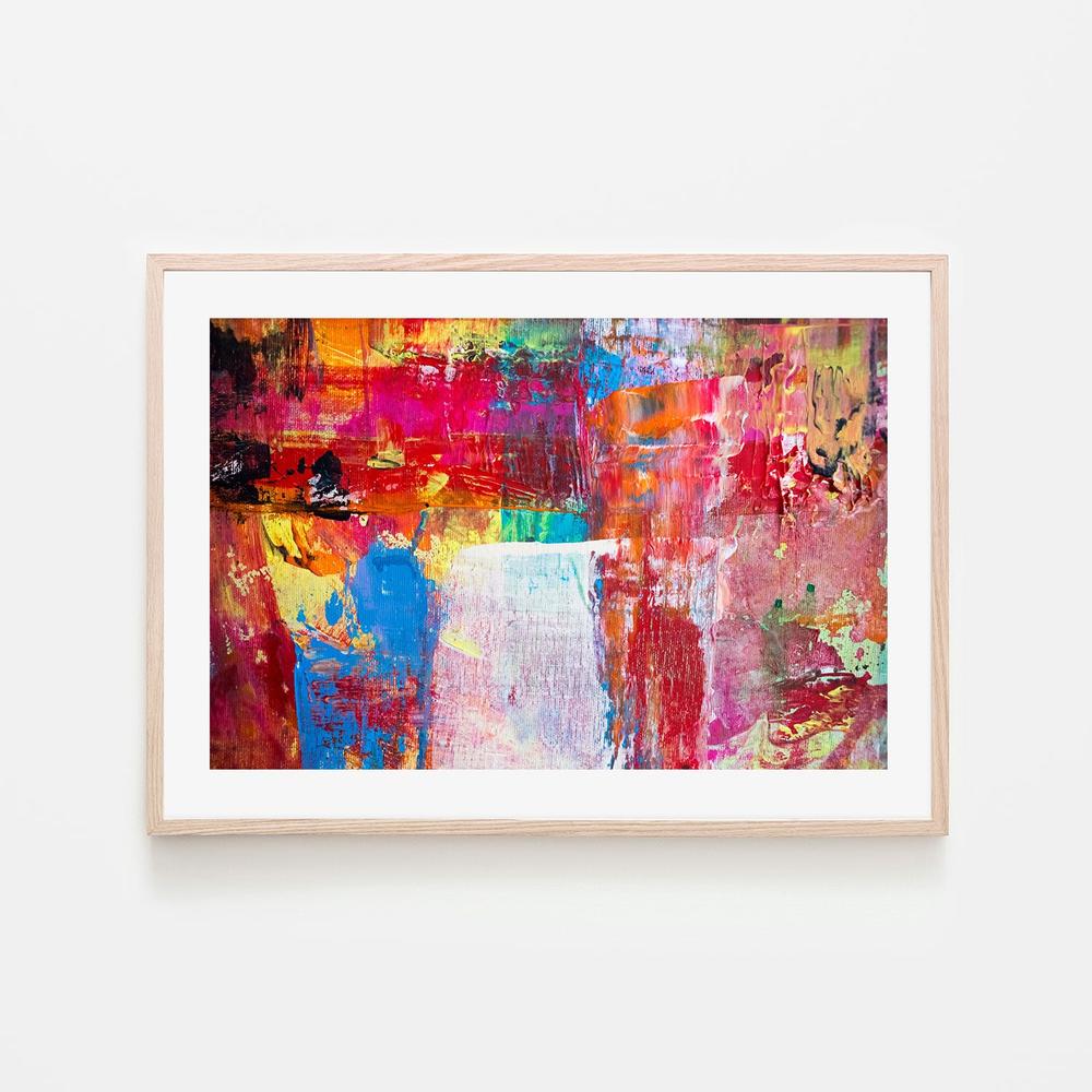 Paint Me In Red, Hand-Painted Canvas - Image 6
