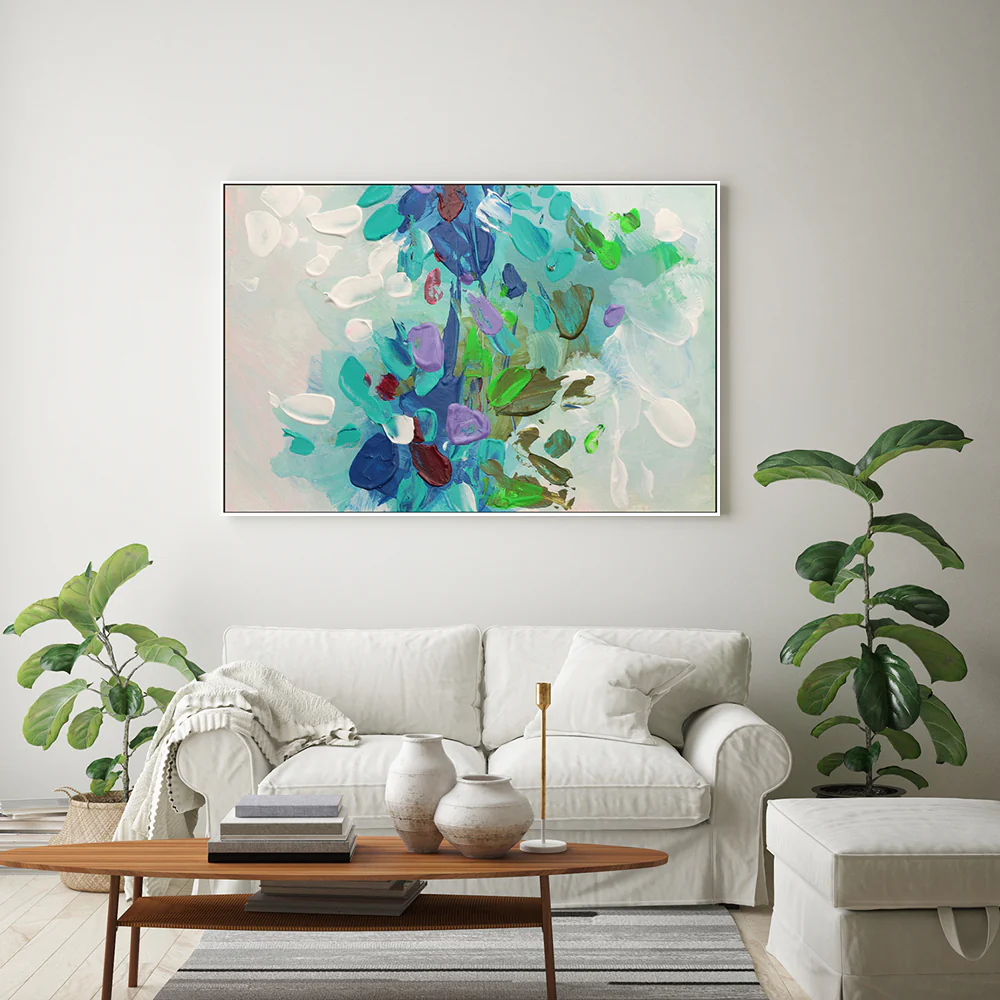 Paint Mess , Hand-Painted Canvas - Image 2