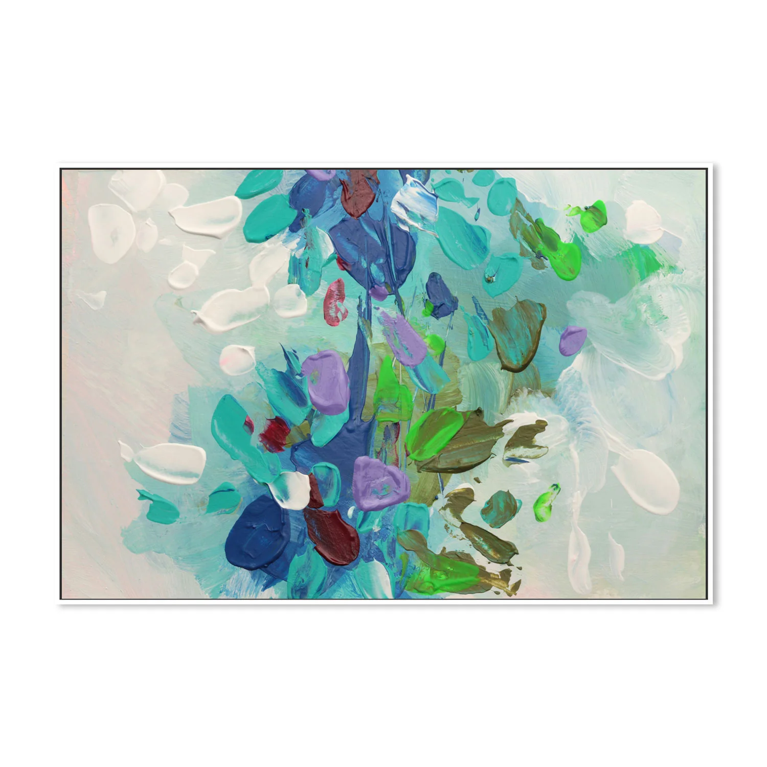 Paint Mess , Hand-Painted Canvas - Image 5