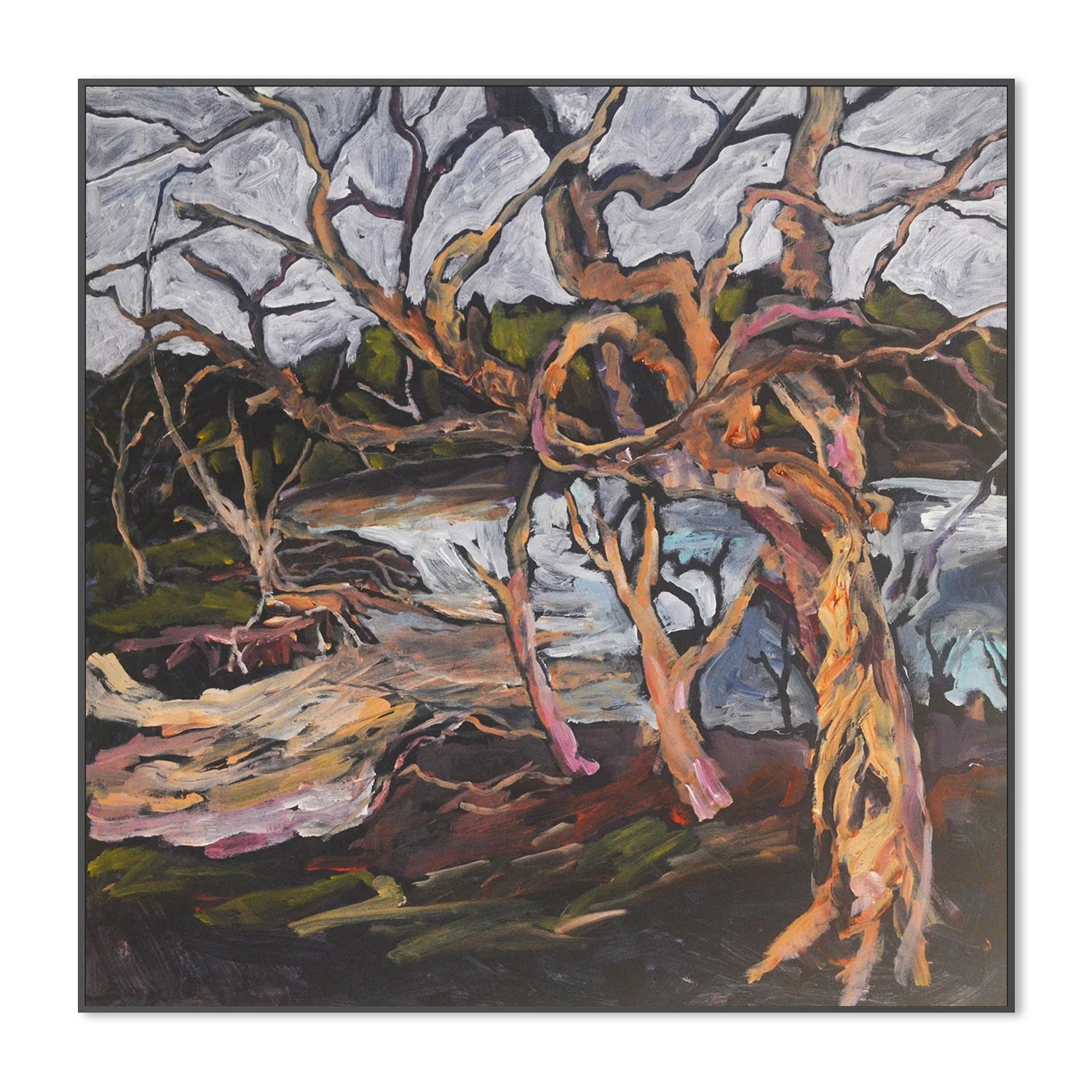 Paperbarks At The Lake - Image 3