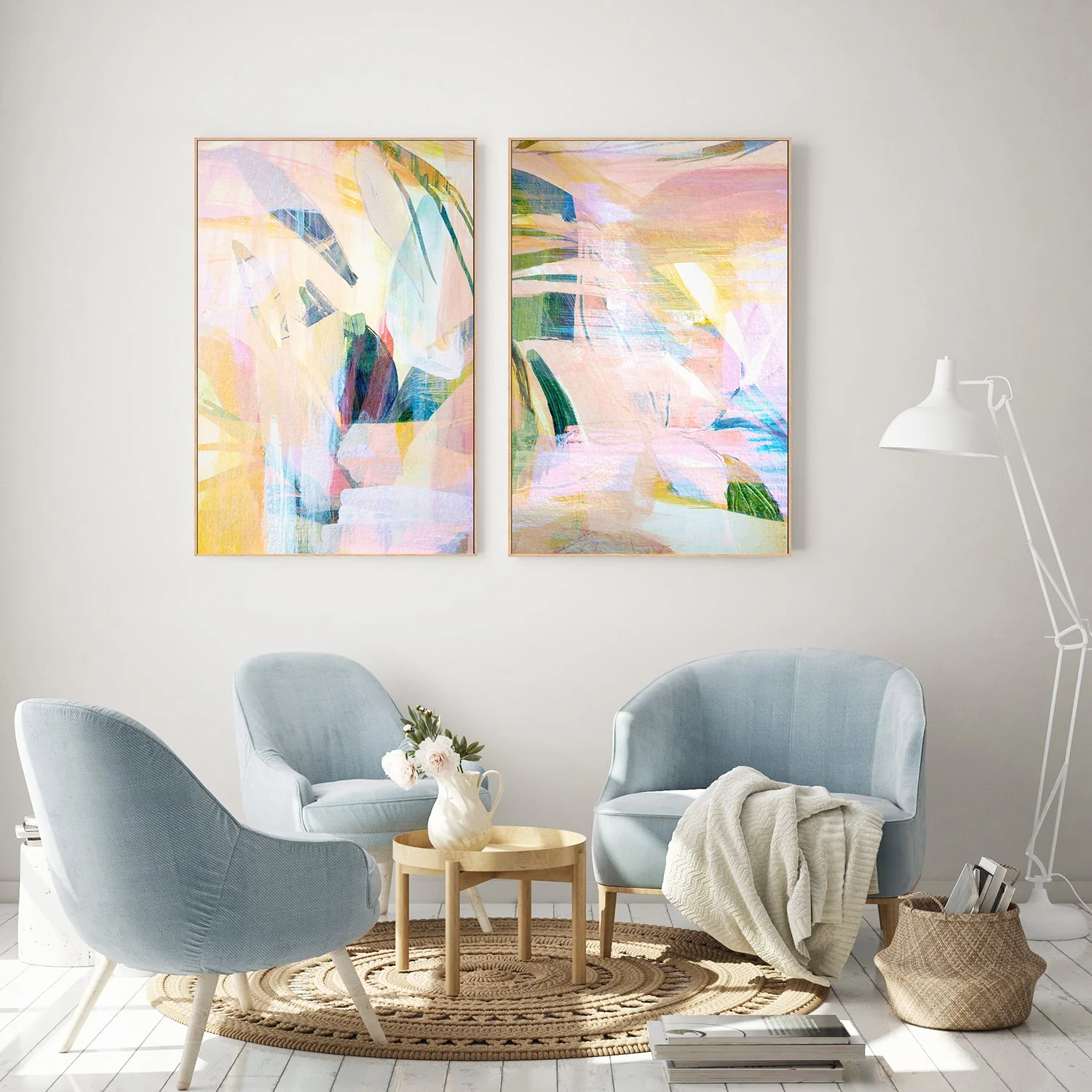 Paradise Sunrise, Style A & B, Set Of 2 - Image 7