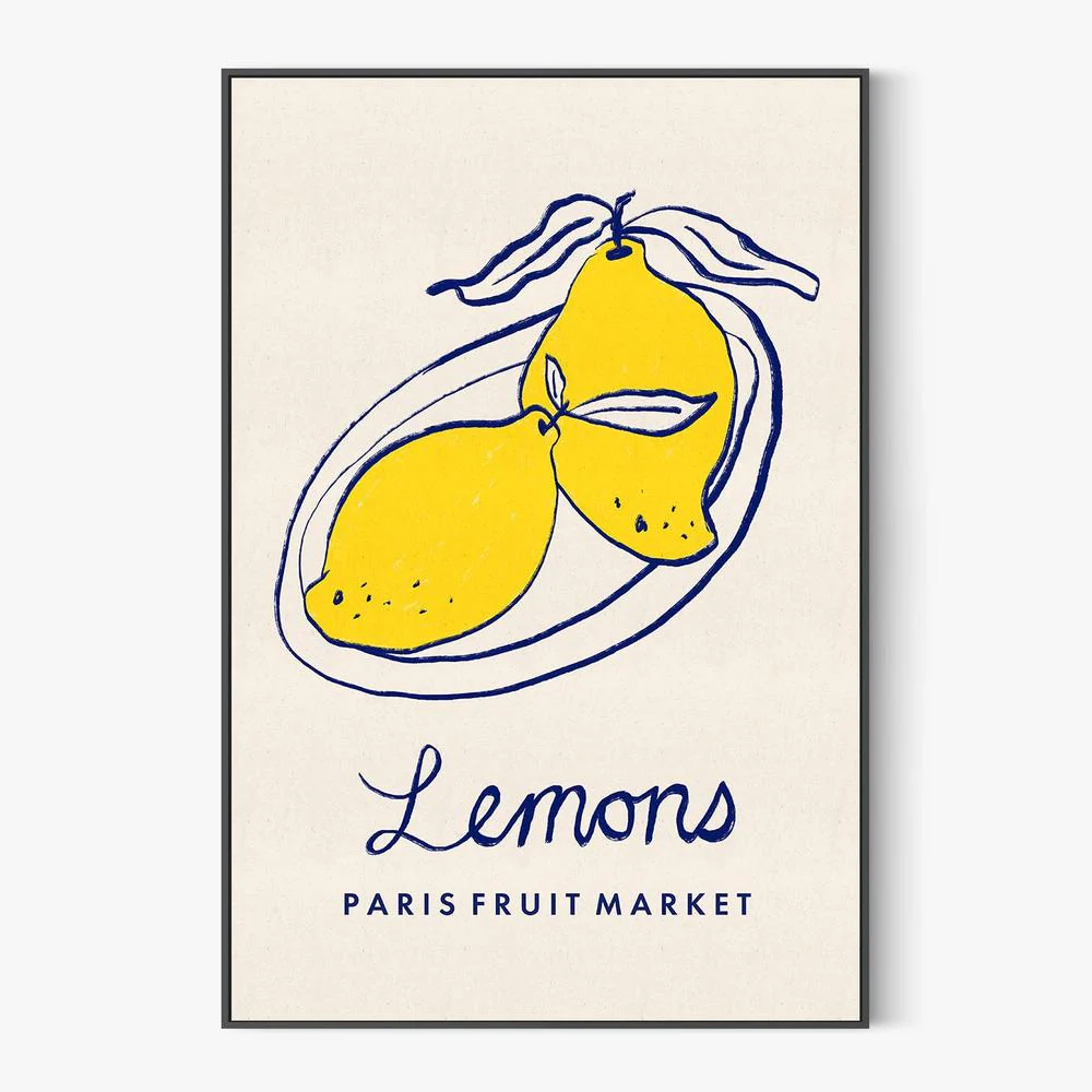 Paris Fruit Market Lemons - Image 3