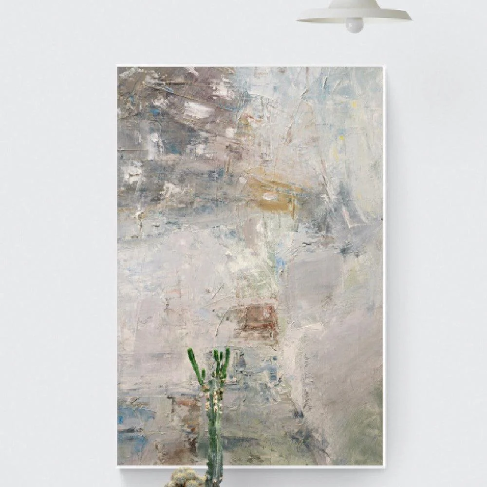 Pastel Attraction, Style A, Hand-Painted Canvas - Image 6