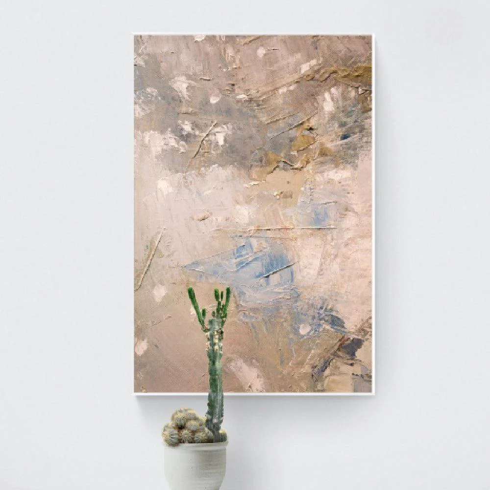 Pastel Attraction, Style B, Hand-Painted Canvas - Image 6