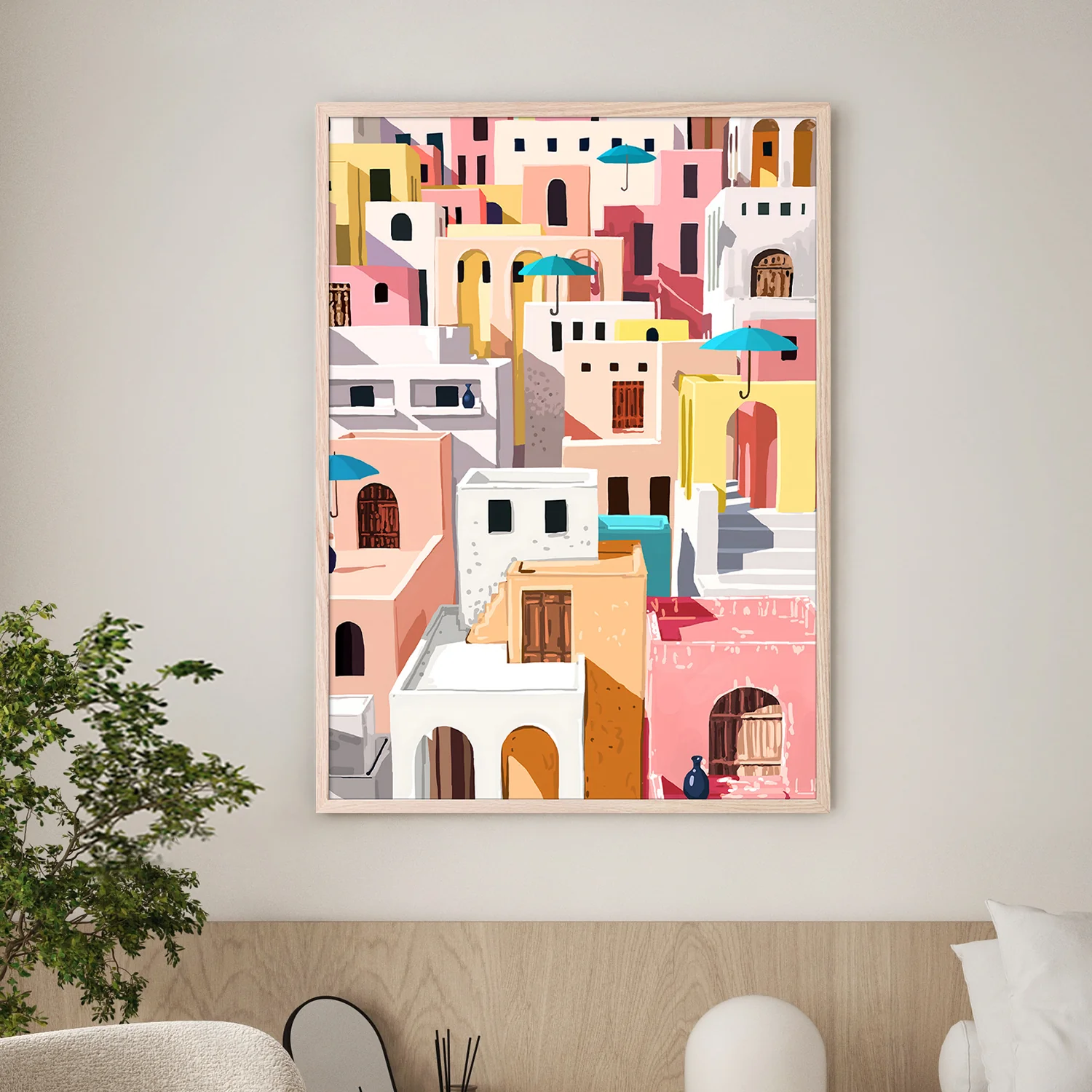 Pastel Cityscape - Image 2